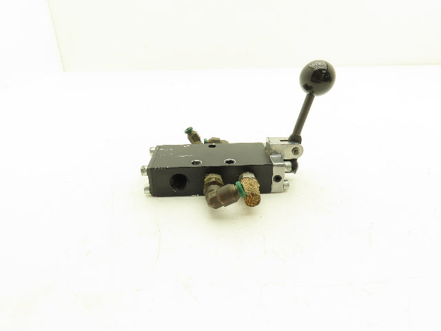 ARO E512LM 4-Way Manual Control Pneumatic Air Valve 1/4" NPT