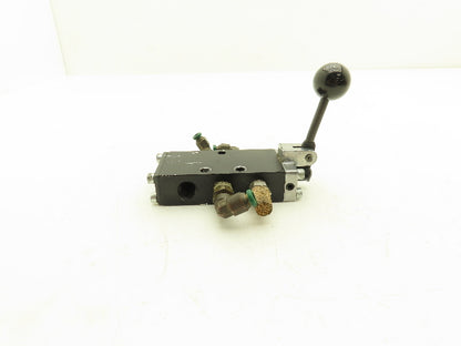 ARO E512LM 4-Way Manual Control Pneumatic Air Valve 1/4" NPT