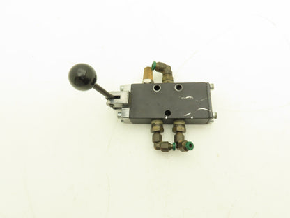 ARO E512LM 4-Way Manual Control Pneumatic Air Valve 1/4" NPT