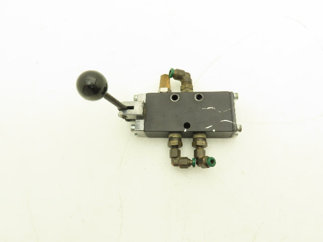 ARO E512LM 4-Way Manual Control Pneumatic Air Valve 1/4" NPT