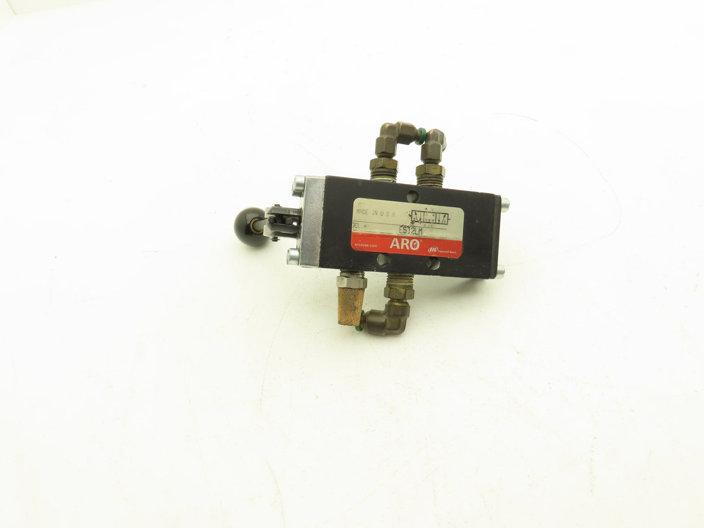 ARO E512LM 4-Way Manual Control Pneumatic Air Valve 1/4" NPT