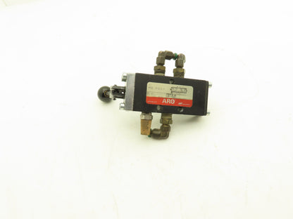 ARO E512LM 4-Way Manual Control Pneumatic Air Valve 1/4" NPT