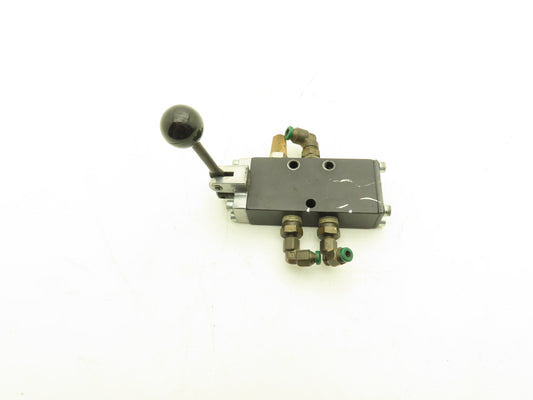 ARO E512LM 4-Way Manual Control Pneumatic Air Valve 1/4" NPT