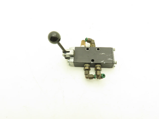 ARO E512LM 4-Way Manual Control Pneumatic Air Valve 1/4" NPT