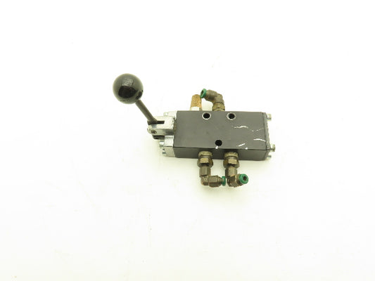 ARO E512LM 4-Way Manual Control Pneumatic Air Valve 1/4" NPT