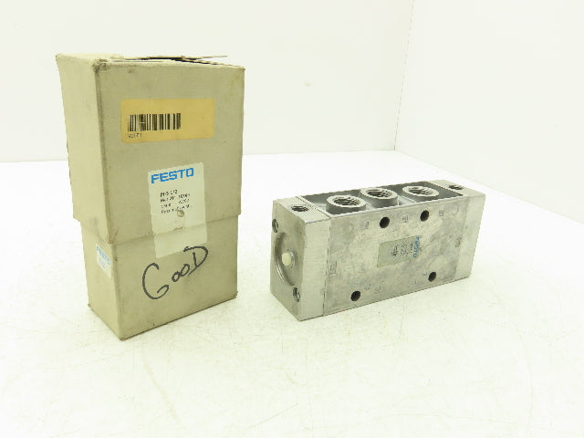 Festo JH-5-1/2 10165 Pneumatic Control Valve 5 Way 145 PSI 3/4"NPT