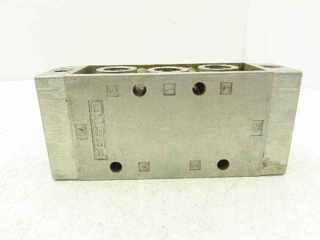 Festo JH-5-1/2 10165 Pneumatic Control Valve 5 Way 145 PSI 3/4"NPT