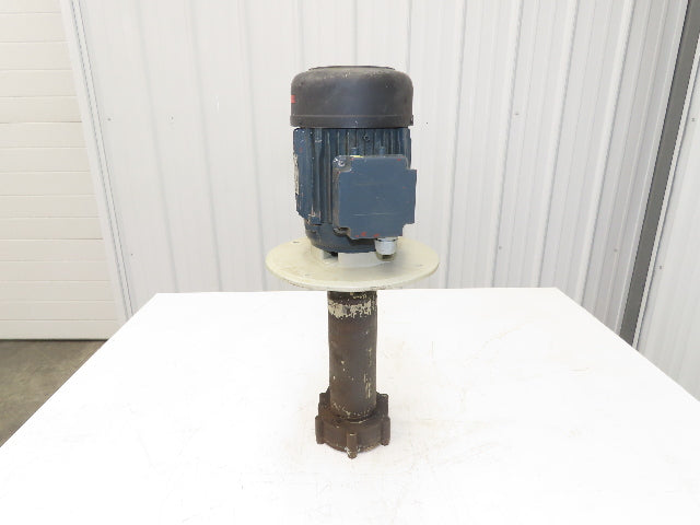 Flux Gerate Plastic Centrifugal Immersion Pump 1.1kW 3360rpm 230/460V 12" Intake