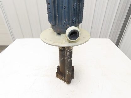 Flux Gerate Plastic Centrifugal Immersion Pump 1.1kW 3360rpm 230/460V 12" Intake