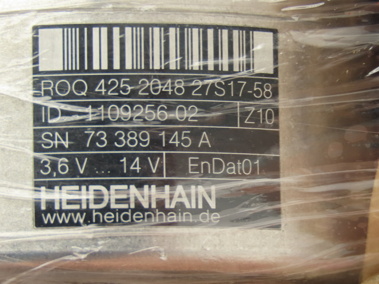 Heidenhain 1109256-02 Absolute Rotary Encoder 3.6 to 14V ROQ 425 2048 27S17-58
