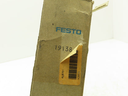 Festo MVH-5/3G-1/4-B 19138 Solenoid Valve 5 Way 3 Position 145 PSI 1/4"NPT NC