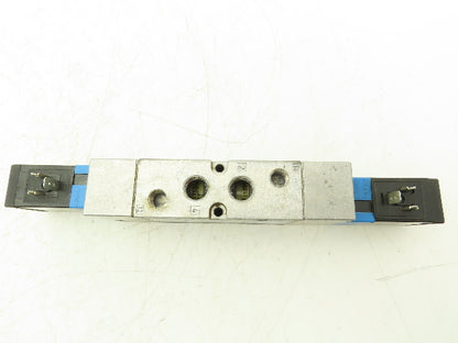 Festo MVH-5/3G-1/4-B 19138 Solenoid Valve 5 Way 3 Position 145 PSI 1/4"NPT NC