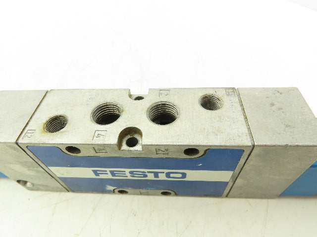 Festo MVH-5/3G-1/4-B 19138 Solenoid Valve 5 Way 3 Position 145 PSI 1/4"NPT NC