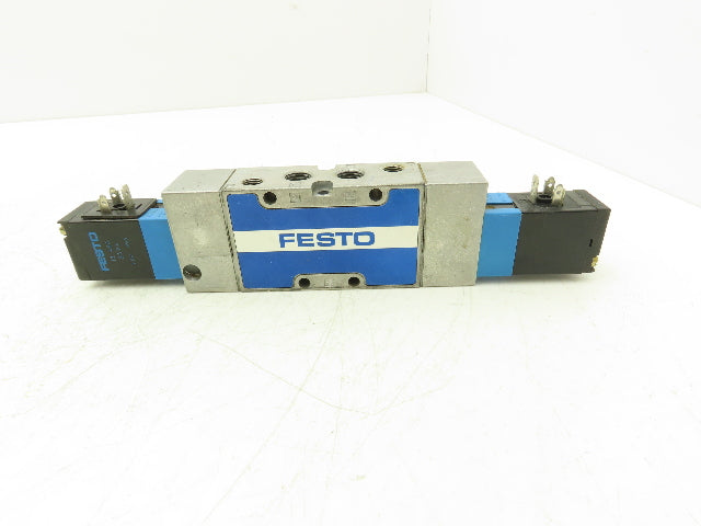 Festo MVH-5/3G-1/4-B 19138 Solenoid Valve 5 Way 3 Position 145 PSI 1/4"NPT NC