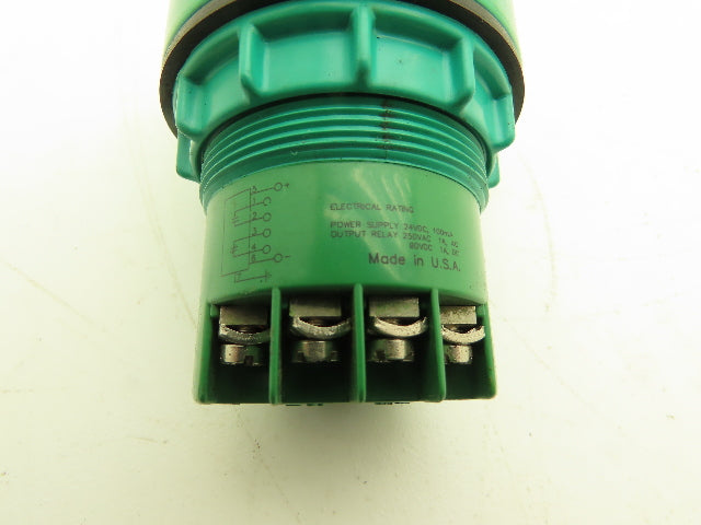 Pepperl Fuchs PB2-008-6 Palm Button Relay 24VDC 100mA In 250VAC/90VDC 1A Out