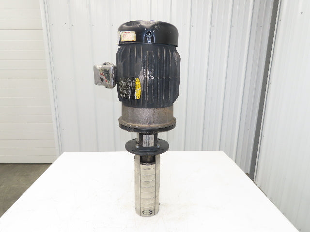 Grundfos CRK4-70 A-W-A-AUUV 12" Immersion Coolant Pump 22gpm 3Hp 230/460V 3PH