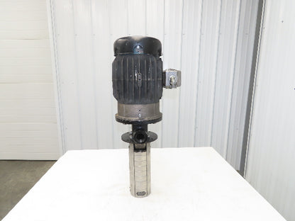 Grundfos CRK4-70 A-W-A-AUUV 12" Immersion Coolant Pump 22gpm 3Hp 230/460V 3PH