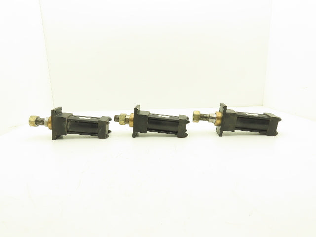 PAB122121 Pneumatic Air Cylinder 2" Bore 3" Stroke 250psig Lot of 3
