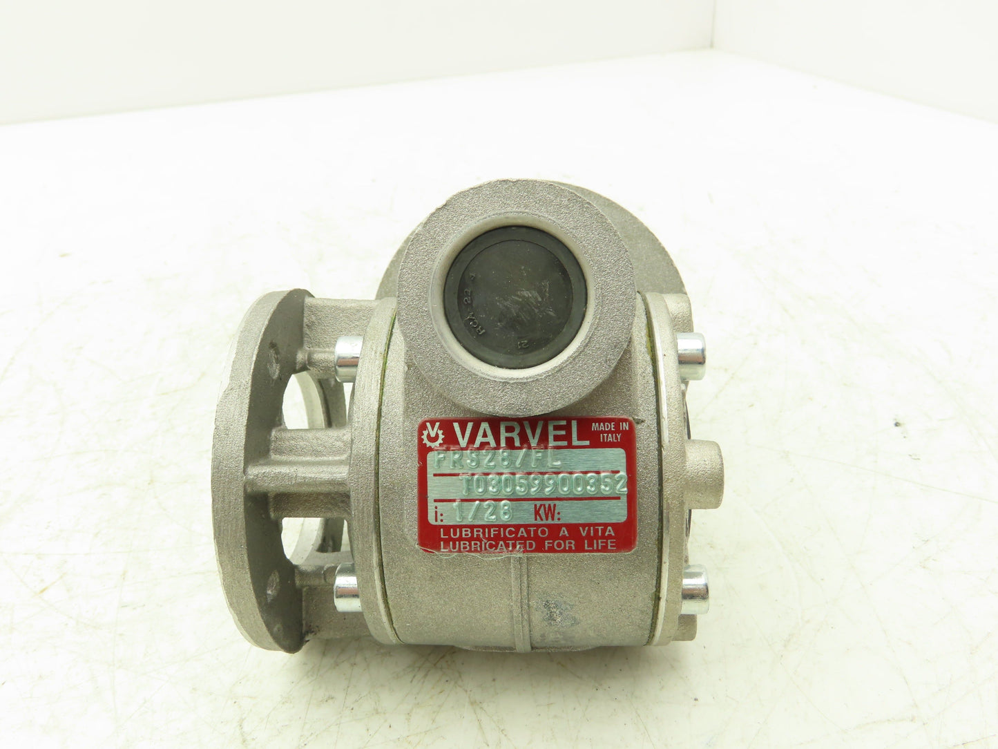 Varvel FRS28/FL Gear Box 28:1 Ratio 64 RPM 14mm Hollow Output Shaft