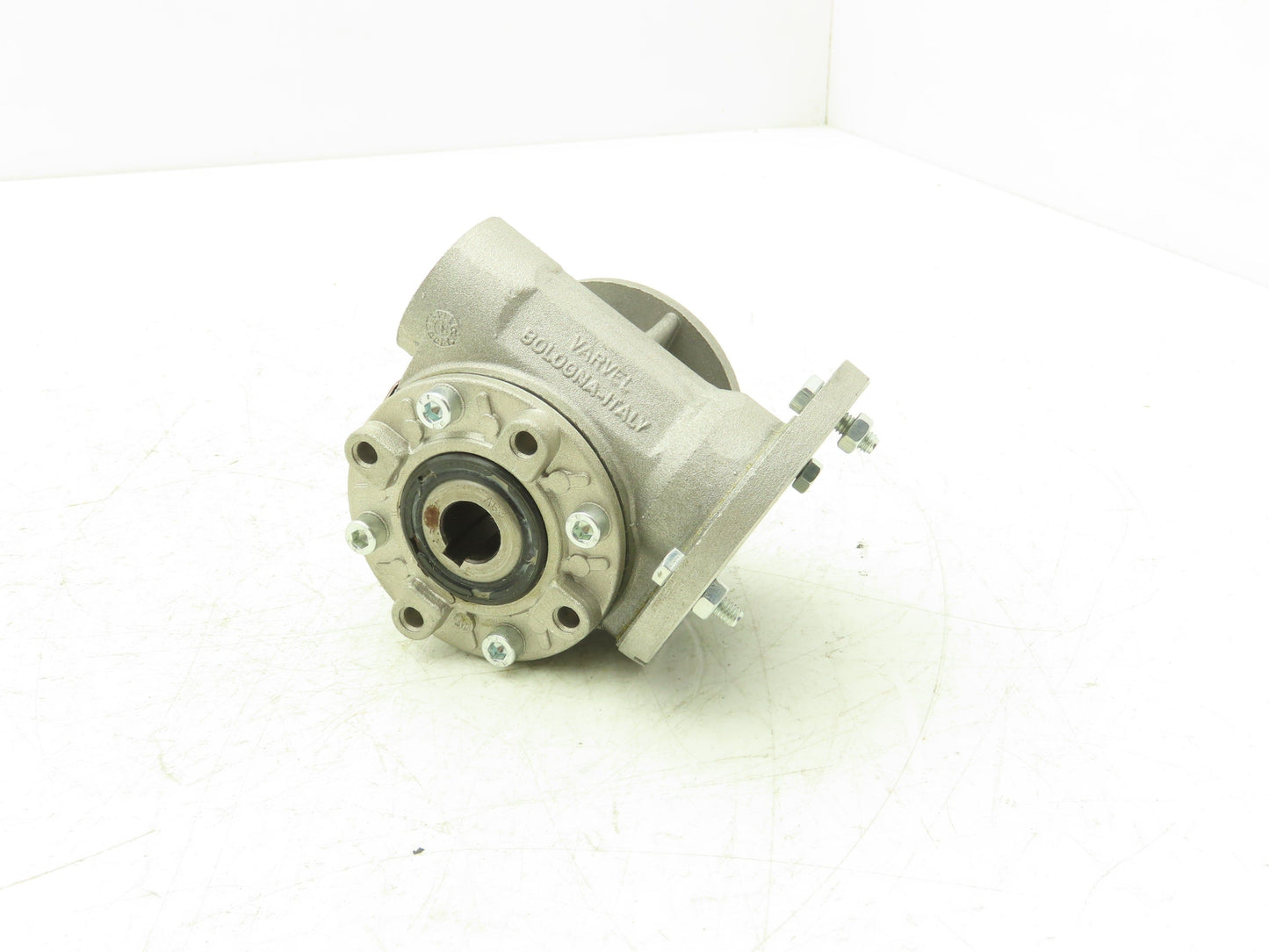Varvel FRS28/FL Gear Box 28:1 Ratio 64 RPM 14mm Hollow Output Shaft