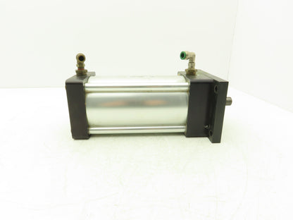 Shrader Bellows Pneumatic Air Cylinder 4" Bore 6" Stroke 250psi