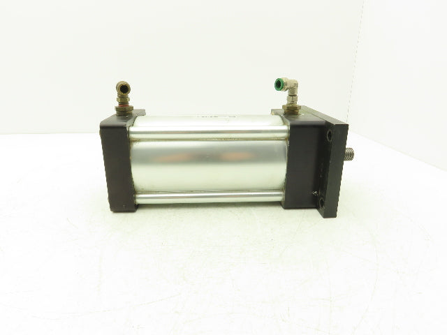 Shrader Bellows Pneumatic Air Cylinder 4" Bore 6" Stroke 250psi