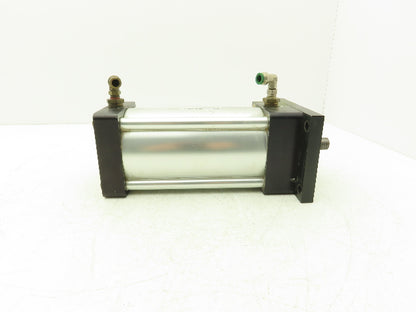 Shrader Bellows Pneumatic Air Cylinder 4" Bore 6" Stroke 250psi