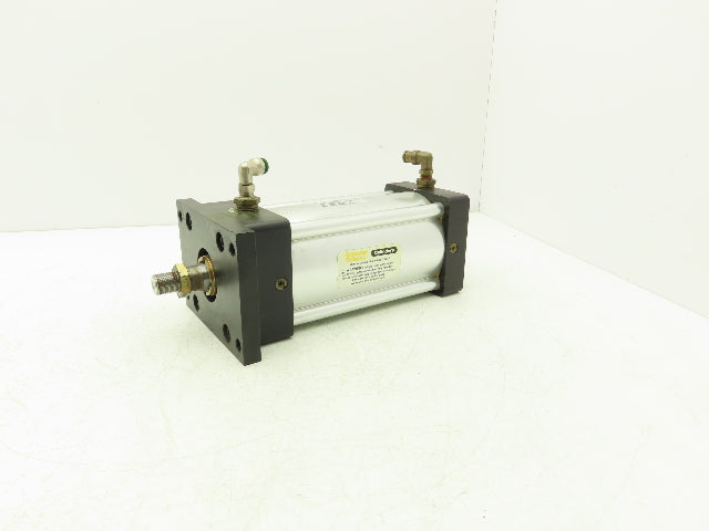 Shrader Bellows Pneumatic Air Cylinder 4" Bore 6" Stroke 250psi