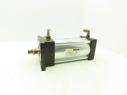 Shrader Bellows Pneumatic Air Cylinder 4" Bore 6" Stroke 250psi