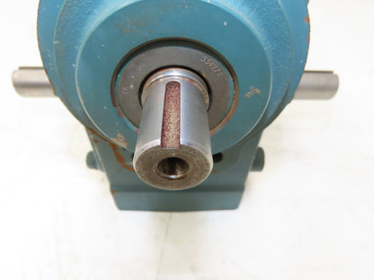 Dodge 26S20LR Worm Gearbox 20:1 Reducer 2Hp 88rpm Dual Output