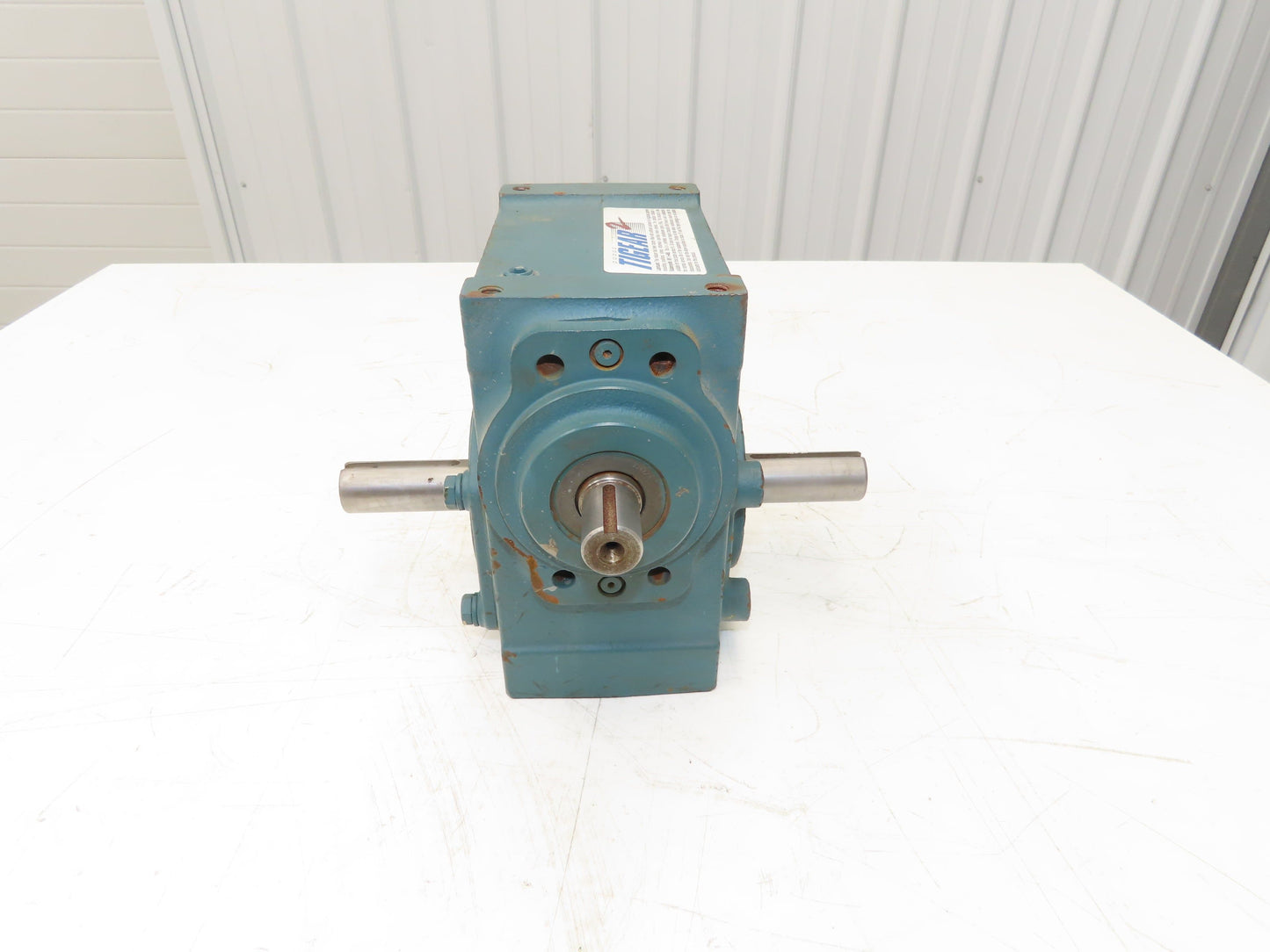 Dodge 26S20LR Worm Gearbox 20:1 Reducer 2Hp 88rpm Dual Output