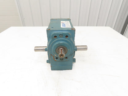 Dodge 26S20LR Worm Gearbox 20:1 Reducer 2Hp 88rpm Dual Output