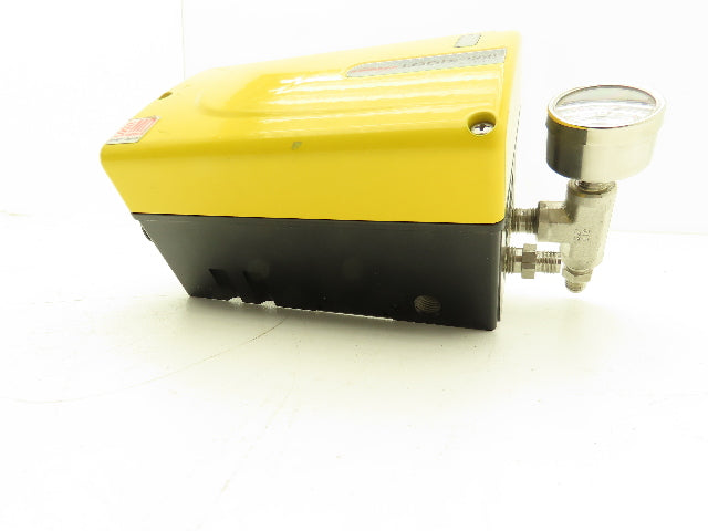 Flowserve Logix 500MD Pneumatic Single Acting Digital Valve Positioner 30V Gauge