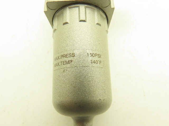 SMC AWD20-N02BE-2Z Regulator Filter Separator Micro Mist 1/4" NPT 125psi