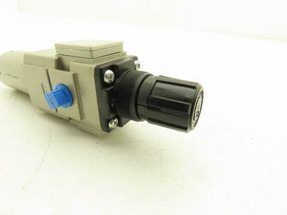 SMC AWD20-N02BE-2Z Regulator Filter Separator Micro Mist 1/4" NPT 125psi