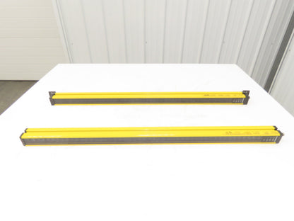 Contrinex Light Curtain Sender Receiver Set 30mm Res. 12M Range 49 Beam