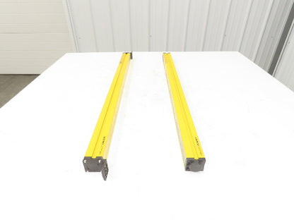 Contrinex Light Curtain Sender Receiver Set 30mm Res. 12M Range 49 Beam