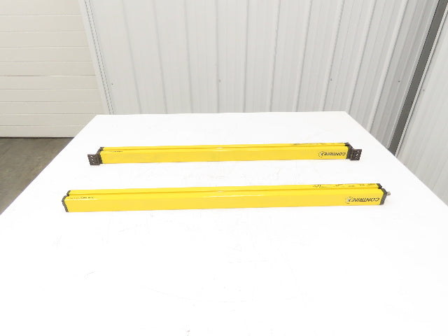 Contrinex Light Curtain Sender Receiver Set 30mm Res. 12M Range 49 Beam