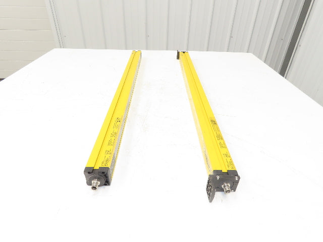 Contrinex Light Curtain Sender Receiver Set 30mm Res. 12M Range 49 Beam