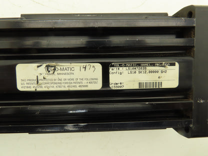 Tol-o-Matic LS10 Pneumatic Air Actuator Linear Slide Bearing 465mm