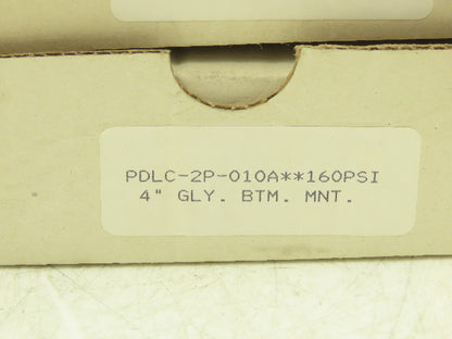 Dynamic Fluid PDLC-2P-010A Pressure Gauge Oil Filled 160PSI 1/4"NPT Lot Of 7