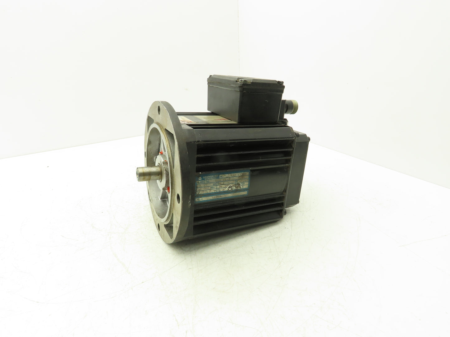 Baumuller DSG 71-B Servo Motor 1.35kW 2000 RPM 24V Brake