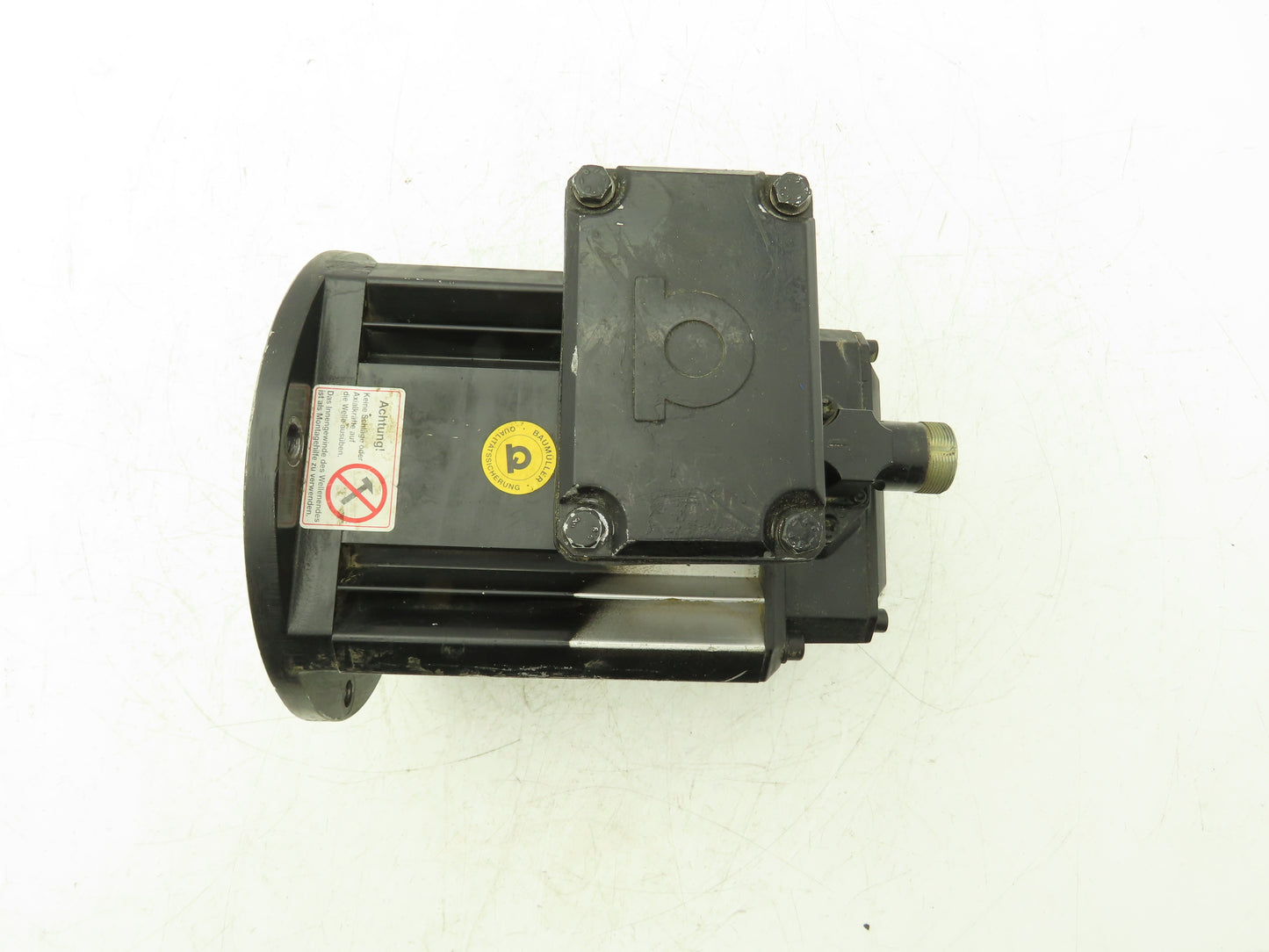 Baumuller DSG 71-B Servo Motor 1.35kW 2000 RPM 24V Brake *For Parts or Repair*