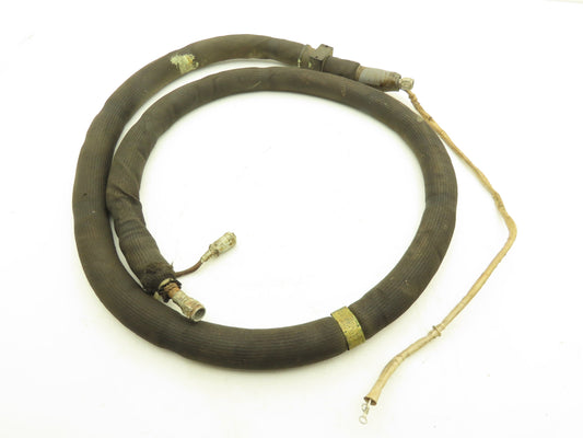Nordson HMC 833 Hot Melt Glue Hose 8' Long 37° Flare 3/8" (-6) Fitting