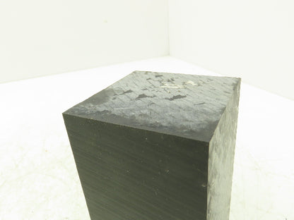 Mitsubishi Delrin Acetal Plastic Rectangular Bar Black 3x3x5" Millable Cubic