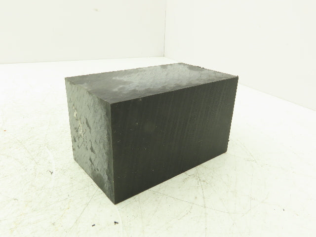 Mitsubishi Delrin Acetal Plastic Rectangular Bar Black 3x3x5" Millable Cubic