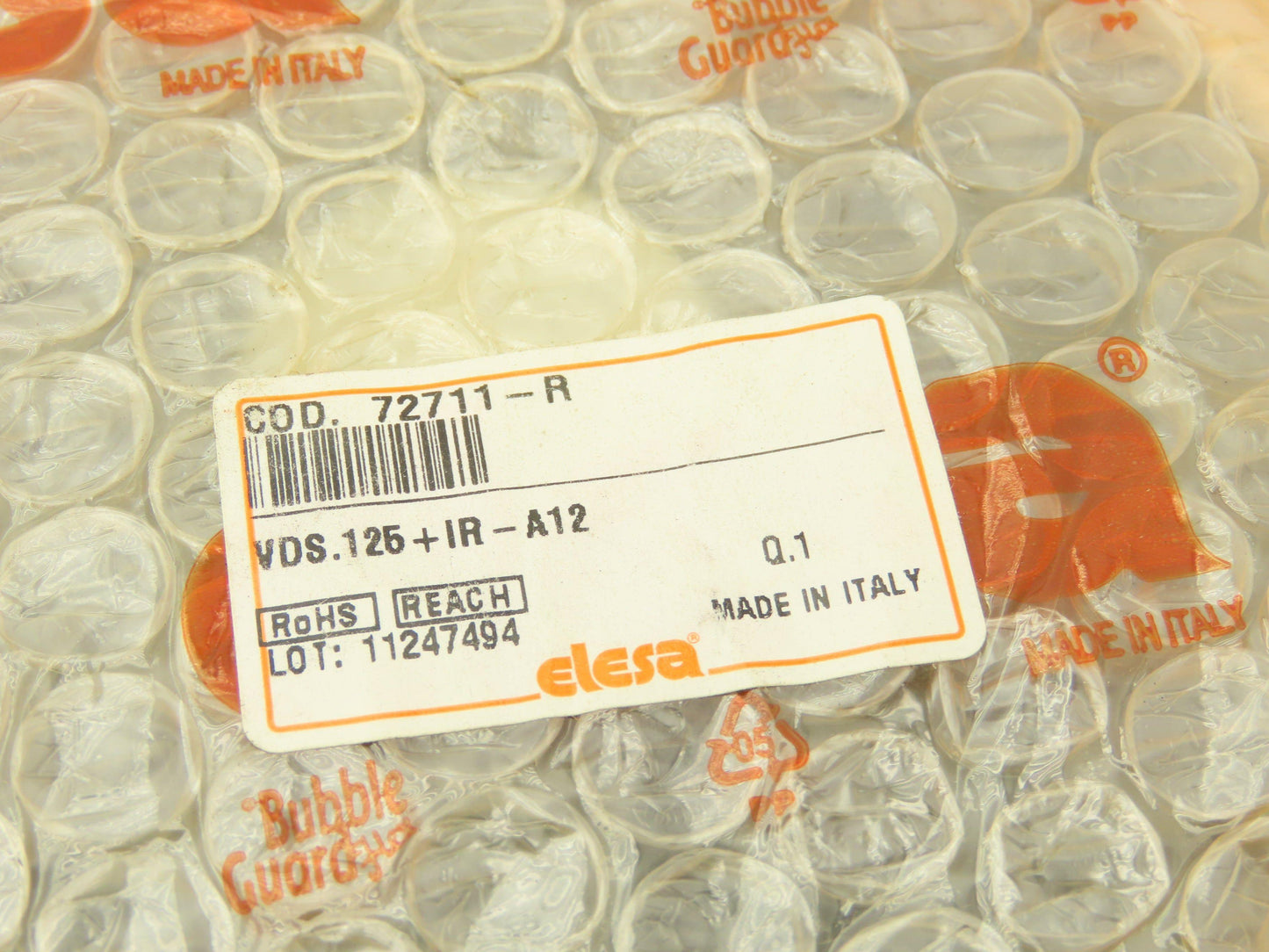 72711-R Manual 5" Handwheel Crank 12mm Opening Black Lot of 5