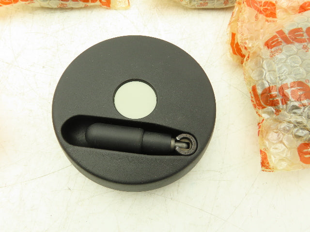 72711-R Manual 5" Handwheel Crank 12mm Opening Black Lot of 5