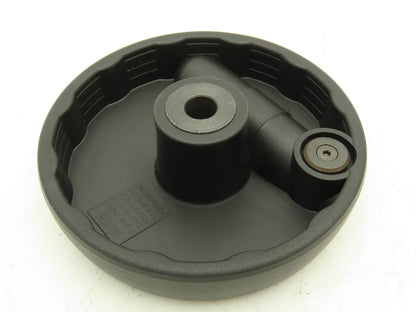 72711-R Manual 5" Handwheel Crank 12mm Opening Black Lot of 5