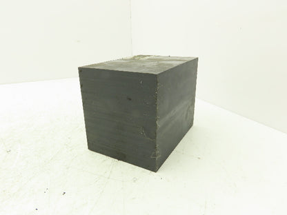 Delrin Acetal Plastic Rectangular Bar Black 4 x 4-3/8 x 5-1/2" Millable Cubic